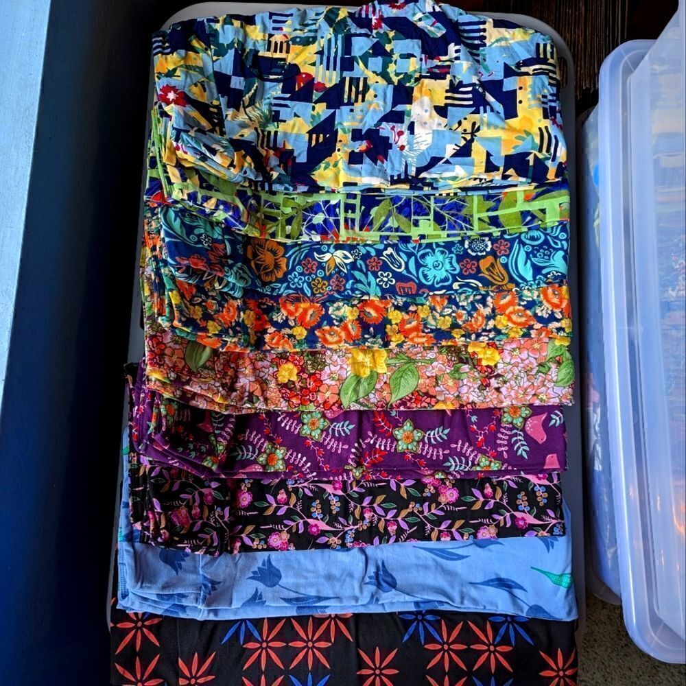 lot of 9 TC lularoe leggings